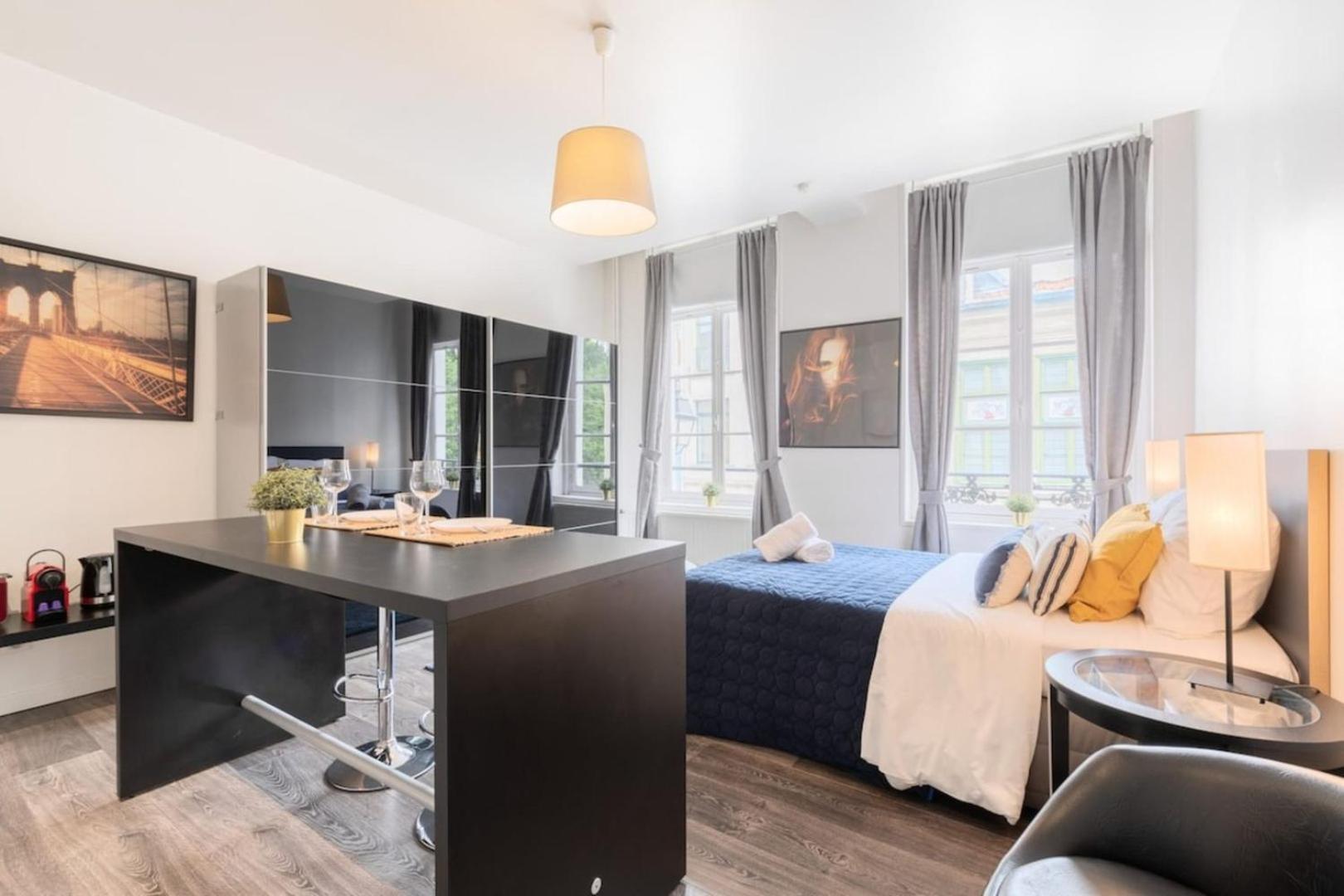 Vieux Lille - Large Modern And Functional Studio ภายนอก รูปภาพ
